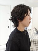 くせ毛/ショートウルフ