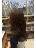 ミディアムレイヤー×チョコブラウン