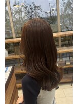 フィール アドバンス 袋井(feel advance) ミディアムレイヤー×チョコブラウン