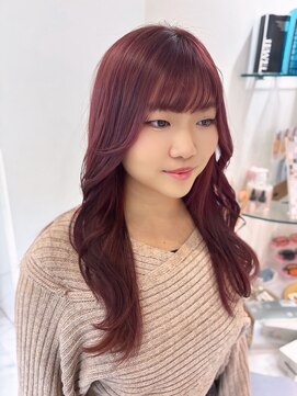 モナバイルーブル(MONA by Louvre) 【MONA名古屋駅】カシスカラー/デザインカラー/暖色カラー