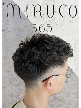 ミルコ バイ クラク(MIRUCO by KURAKU) フェードスタイル フェードパーマ メンズショート