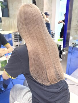 サンクプロジェクト(cinq PROJECT) 原宿韓国顔まわりミルクティーベージュミルクティーグレージュ