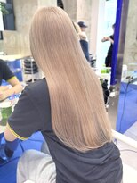 サンクプロジェクト(cinq PROJECT) 原宿韓国顔まわりミルクティーベージュミルクティーグレージュ