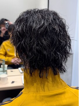 ツイストスパイラルウルフ【メンズ/パーマ/眉毛/沖縄市/美里】