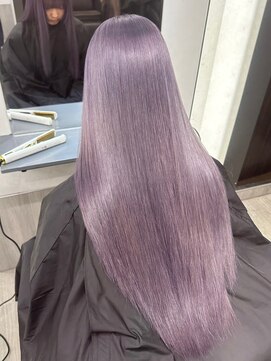 ラピス 福岡天神店(Lapis) ラベンダー/ハイトーン/福岡天神/レイヤーカット