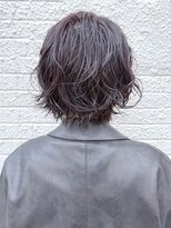 モリオ フロム ロンドン 成増店&nbsp;【morio成増/児玉】ショートパーマ　ピンクブラウン