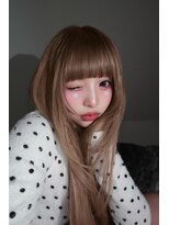 Anela大宮 ブリーチ/エクステ/髪質改善【アネラ】【4月上旬NEW OPEN(予定)】 あいさちゃんベージュ