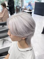 リード 渋谷店(REEED)&nbsp;《メンズブリーチカラー》ホワイトカラー