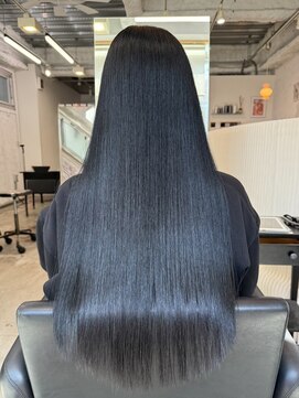 バンクスヘアー(BANK'S HAIR) 池袋 最上級髪質改善 ケラチントリートメン 暗髪