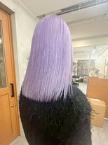 リアン(Lien) ハイブリーチ/ミルキーパープル/ストレートヘア