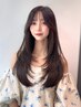 【大嶽指名限定】韓国風カット+生カラー+高濃度髪質改善TR