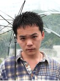 加瀬亮さんみたいなナチュラベリーショートボウズ　原宿