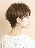 ひし形ショートボブ/ショートヘア/30代/40代/50代/表参道