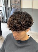 リバースセンターパート/ニュアンスパーマ/ダウンバング/MEN'S◎