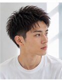 王道アップバング