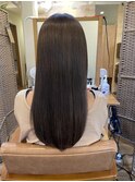 髪質改善ストレートロング/縮毛矯正