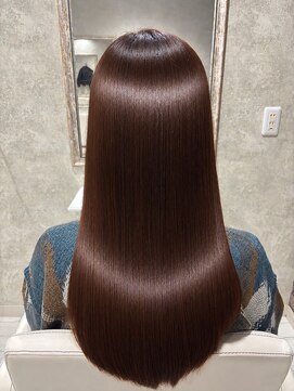 チャーム ヘア リゾート(charm hair resort) 絹髪縮毛矯正スタイル