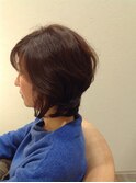 前下がりグラデーションボブ