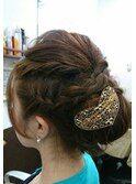 結婚式ヘアセット