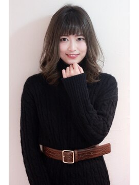 ヘアサロン マゼラン 新宿(Magellan) オン眉・愛されセミディ