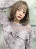 王道切りっぱなしボブ