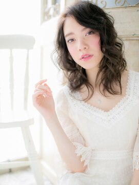 モッズ ヘア 福岡姪浜店(mod's hair) *mod's姪浜*…グレージュカラー小顔外国人風フレンチガーリーe