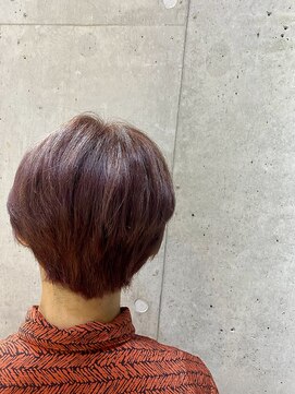 アラモア 国立(Alamoa) 甘辛ショート×カシスブラウン