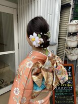 矢島美容室 荻窪店&nbsp;成人式大人シンプルにヘアセットアップ