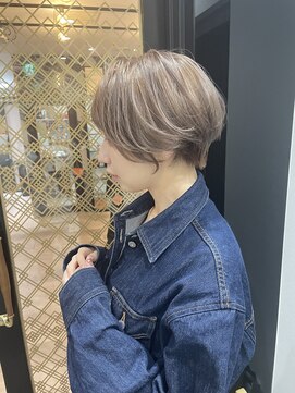 ジエクト 本店(The Ect) ミルクティーカラー×ショート