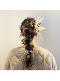 卒業式ヘアセット