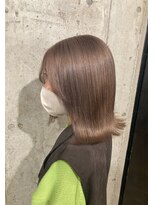 ラニヘアサロン(lani hair salon)&nbsp;ことりベージュ/韓国/くびれヘアビタミンカラー