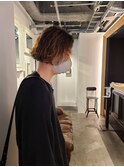グラデーションカラーマッシュボブ