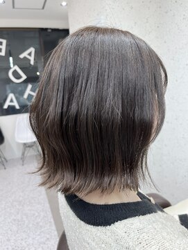 アデプト 北千住店(adept) 【adept北千住　エリスタイル】チョコブラウン×波ウェーブ巻き