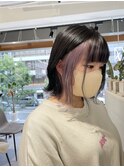ラベンダーグレー×ラベンダーインナーカラー