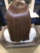 ライフ 忍ケ丘店(Lyfe)&nbsp;ダブルカラーチョコレートカラー_グレージュカラー髪質改善_337