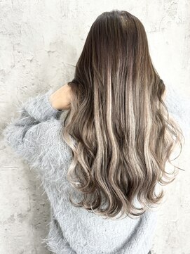 ルーツアイリー 心斎橋(ROOTS IRIE) 大人可愛い/シールエクステ/インナーハイライト/ミルクティー