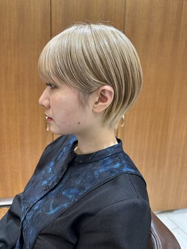 ピークアブー アヴェダ アトレ恵比寿(PEEK-A-BOO AVEDA) 大人マッシュショート/前髪ありショート/コンパクトショート