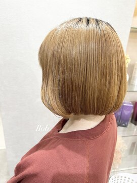 カラークチュール(Color Couture) ショコラアッシュ/ストレートパーマ/ふんわりカール/色っぽボブ