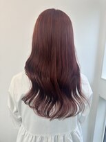 グリ(GURI)&nbsp;☆ケアブリーチ　Ｗカラー☆カシスレッド/福島市