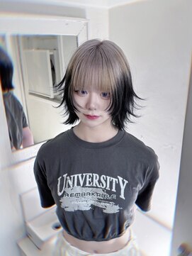 キイ 原宿 表参道(K.e.y) シャギーカット／ルーツカラー／シャギーレイヤー