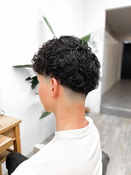 セイドット フクオカ(Say.FUKUOKA) 【メンズ★大名】フェード×スペインカール×ツーブロック×眉毛