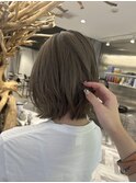 ブリーチ1回グレージュカラー【古沢みはる】