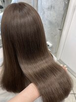 アイシー 表参道(ICY)&nbsp;ブリーチなしダブルカラーで柔らかまろベージュ