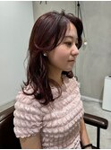 チェリーピンク艶カラー