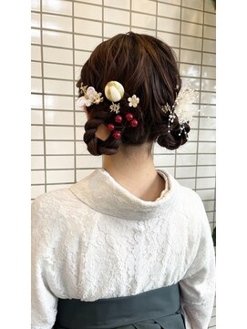 アイシー ヘアーメイク(ic hair make) 和装ツインアレンジ