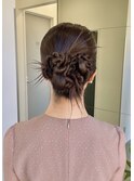 お任せカチモリヘアアレンジ♪
