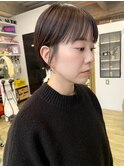NUDE黒髪 コンパクトショート ハンサムショート大人ショートボブ