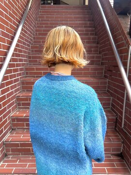 マエストロ(Maestro) ミニボブ ウェーブ スタイリング♪♪