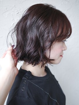 テン 栄店(tenn) 暖色ブラウン / 透明感カラー / ブリーチなしカラー 【caco】