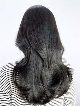 アルバム 新宿(ALBUM SHINJUKU) ロング韓国ヘアくびれヘア美髪顔周りレイヤー_ba544172